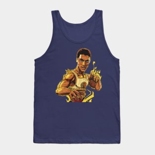 bruce leroy yellow Tank Top